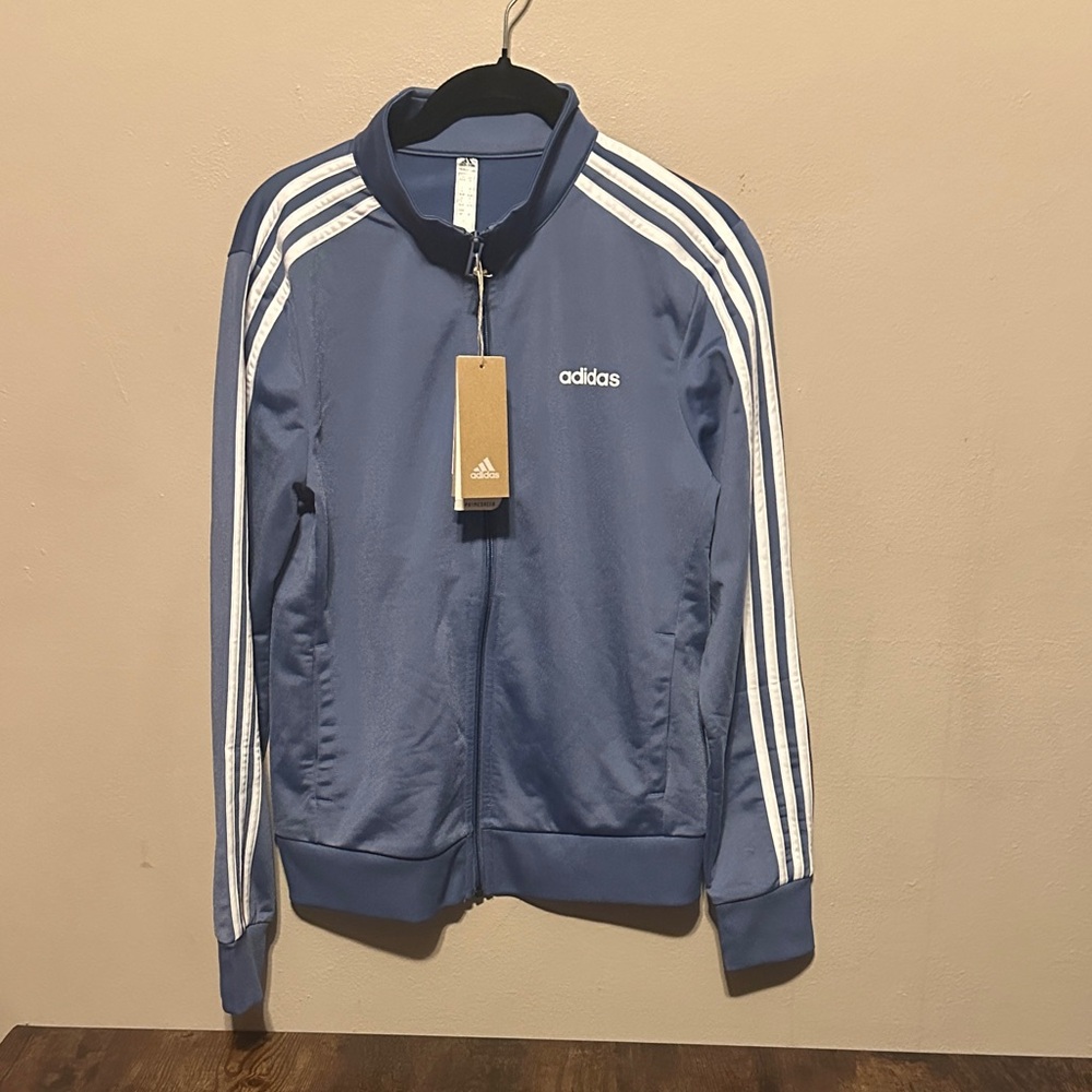 Adidas Classic Blue and White Jacket